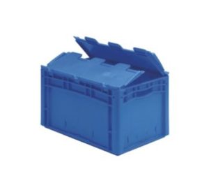 Skladišne kutije u Euro veličinama, XL s dvodijelnim preklopnim poklopcem