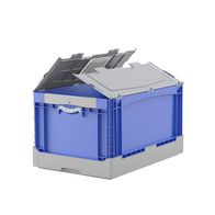 Složive kurije EQ s glatkim dnom i dvodjelnim poklopcem