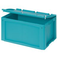 Kutije za sitne pozicije KLT s jednodijelnim poklopcem i kopčama za zatvaranje