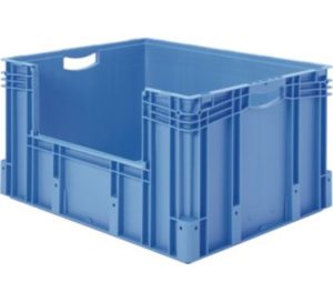 Skladišne kutije u euro veličinama, XL s otvorom za komisioniranje na dužoj strani